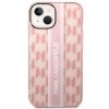 Karl Lagerfeld KLHCP14MHKLSPCP iPhone 14 Plus / 15 Plus 6,7 hardcase różowy/pink Mono Vertical Stripe